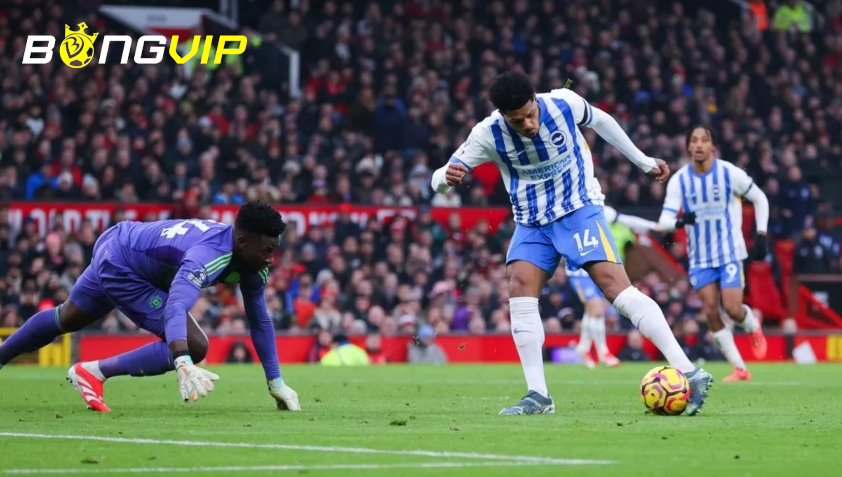 Onana thi đấu tệ hại trong trận đấu của MU vs Brighton.