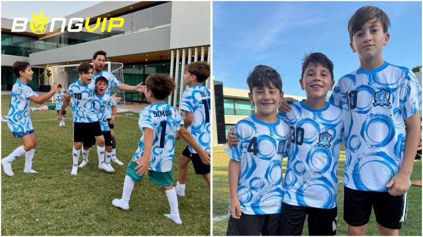 Messi giành chức vô địch tại giải đấu tự tổ chức. Ảnh: Instagram