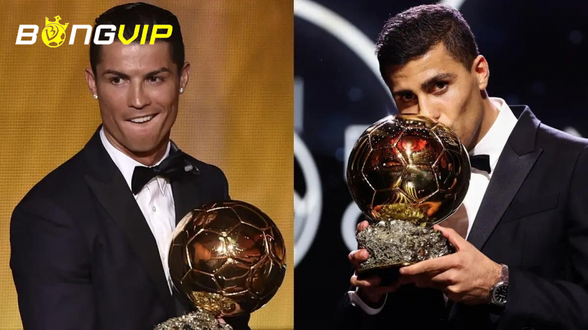 Rodri khó hiểu với những tuyên bố gần đây của Ronaldo nhắm vào giải thưởng Quả bóng vàng (Ảnh: GOAL).