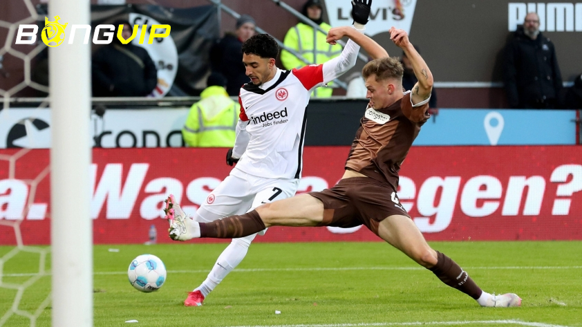 Frankfurt vừa có chiến thắng 1-0 trước St.Pauli tại vòng 16 Bundesliga